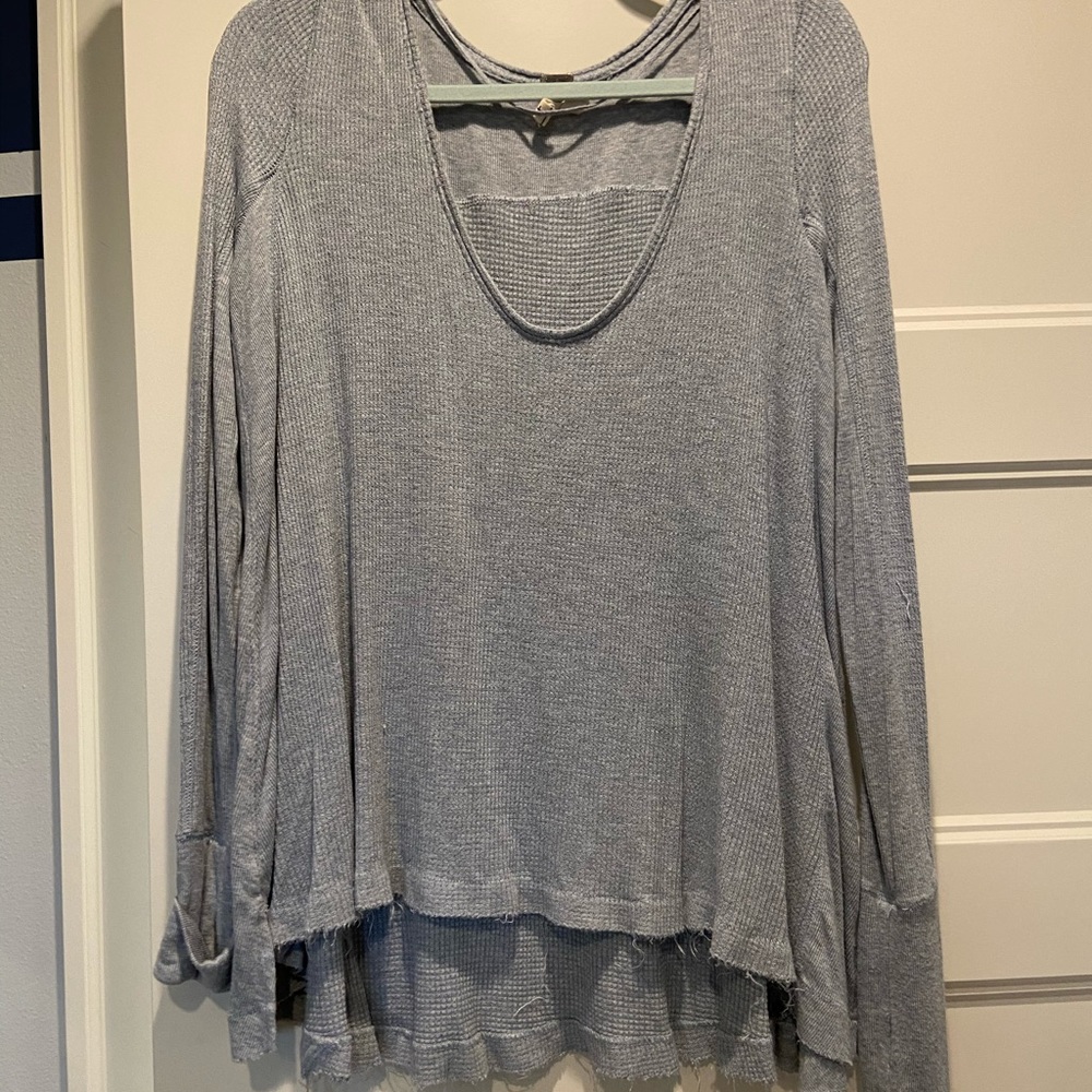 Free people oversized flannel